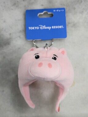 Tokyo Disney Hamm Fun Cap Plush Keychain Toy Story NEW